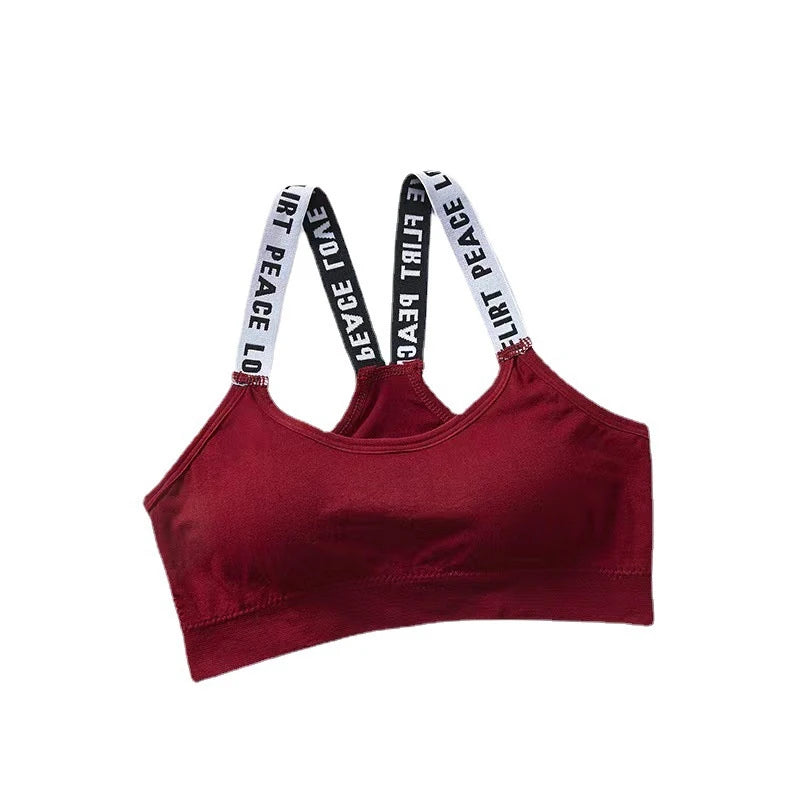 Peace Love Flirt Bra