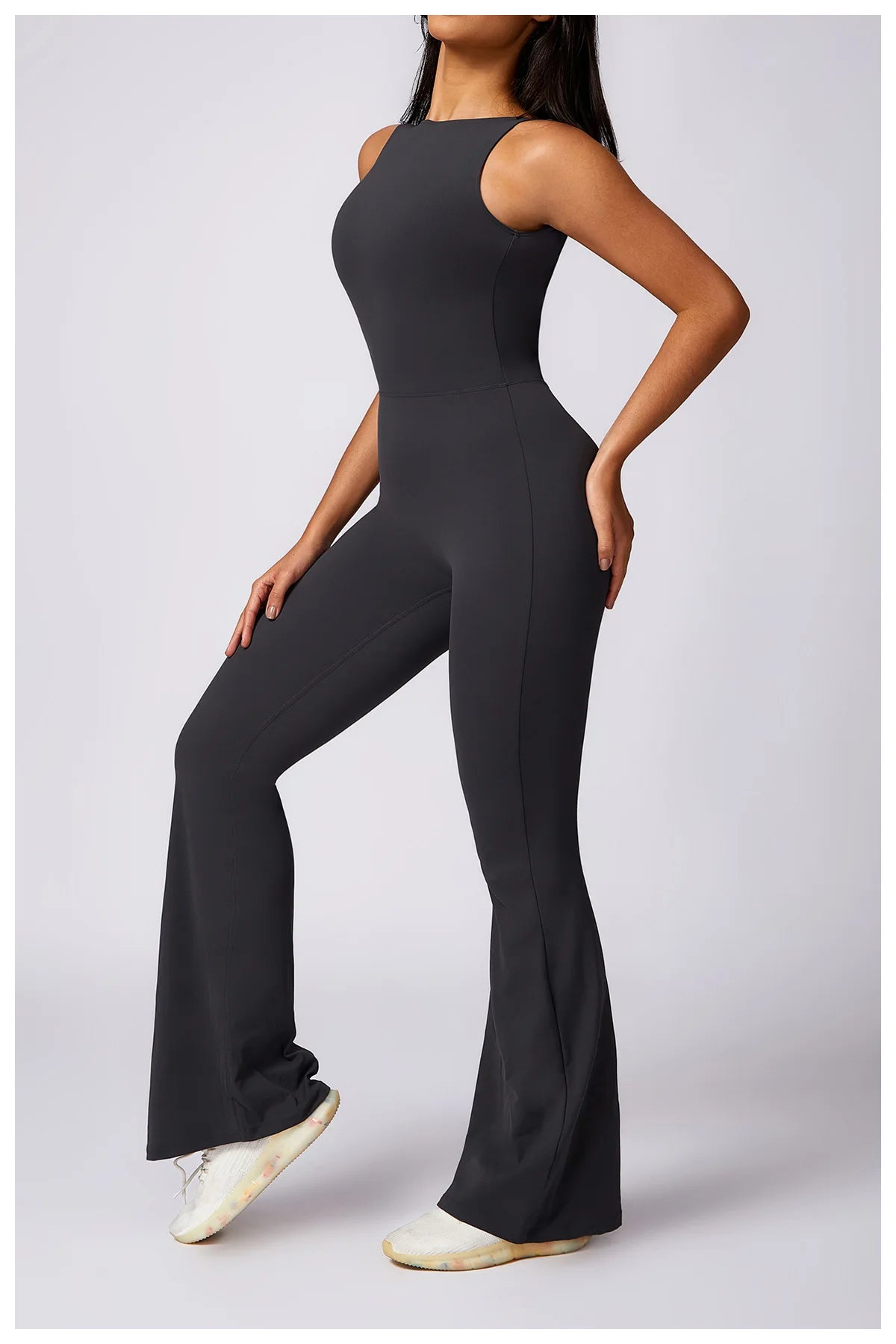Scrunch Butt Jumpsuit Gym Set