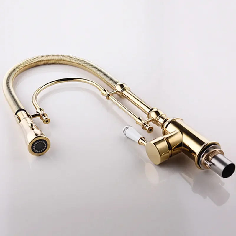 Kitchen Sink Mixer Faucets Brass