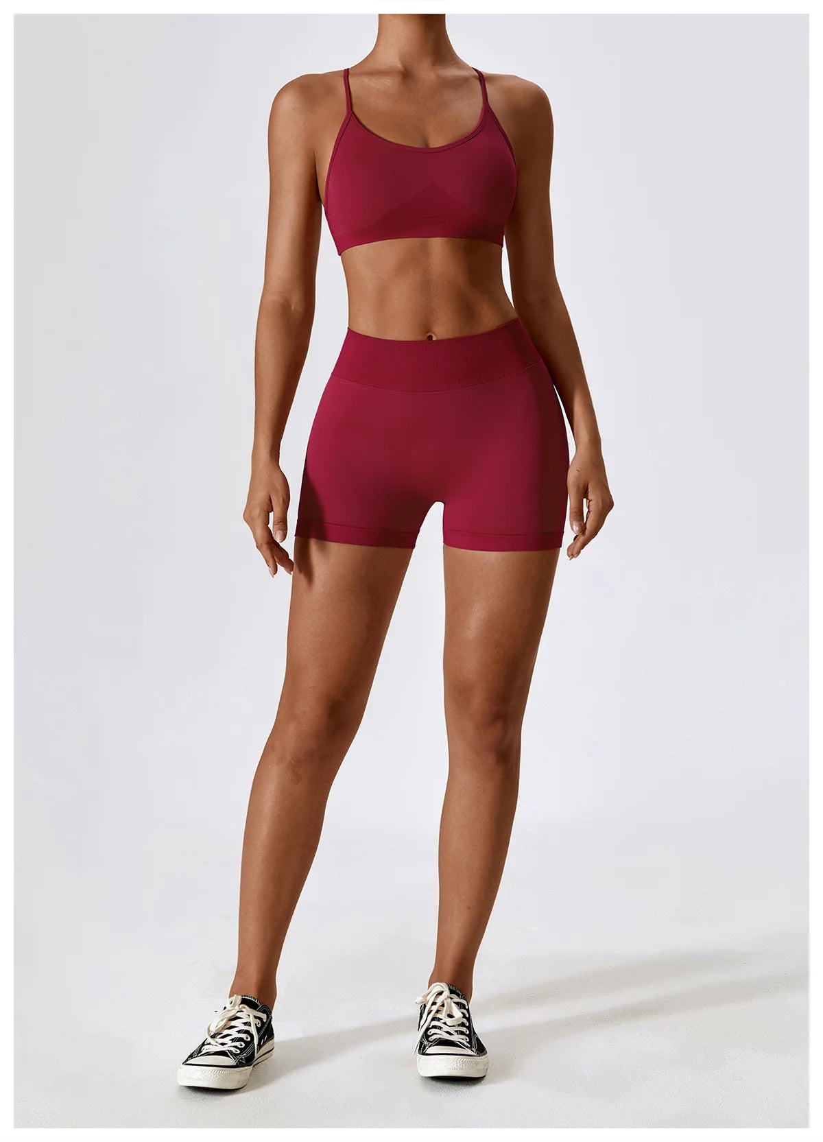 Seamless Yoga Set Gym Suit