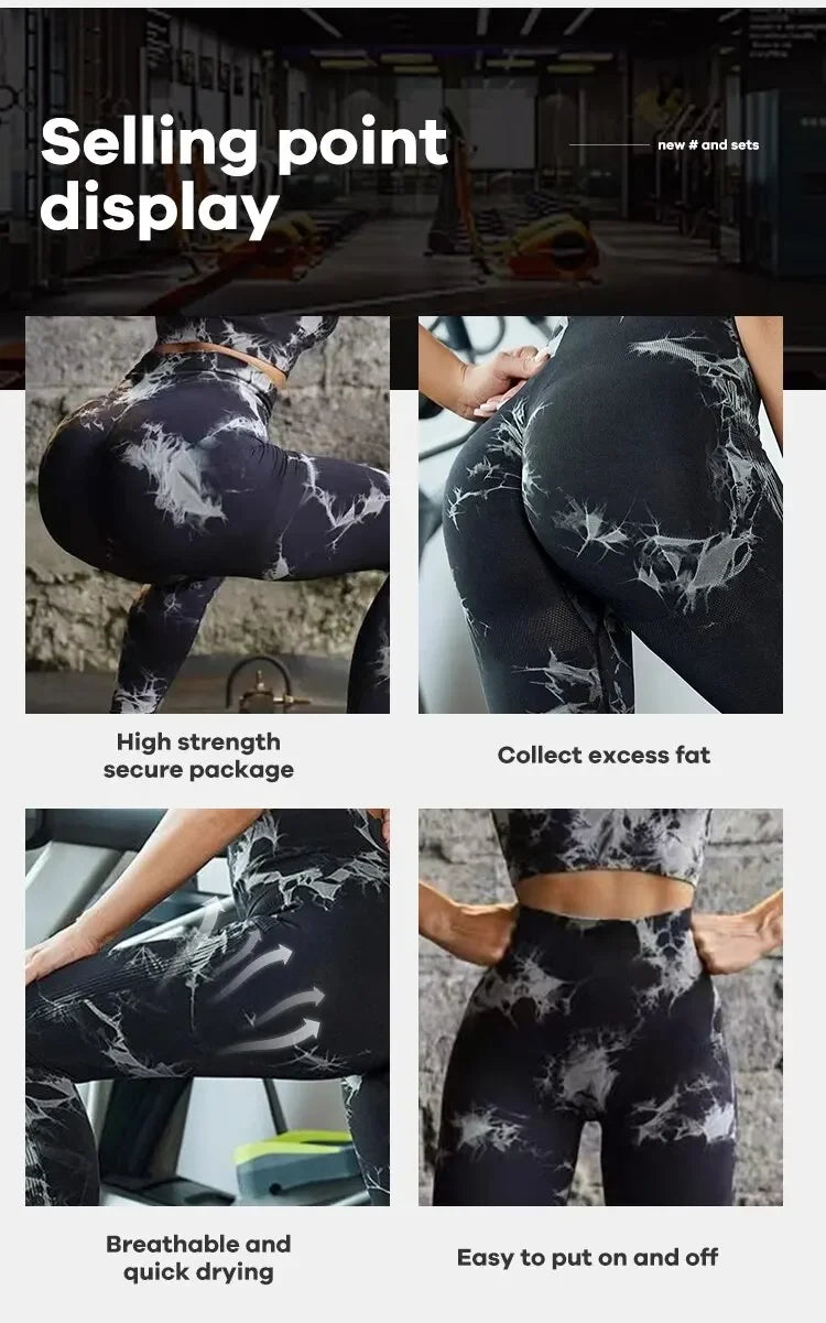 Tie Dye Yoga Leggings