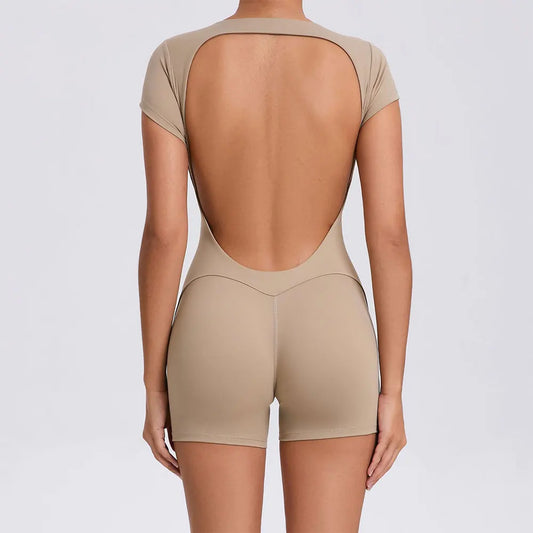Summer Yoga Suit Fitness Sports Set Women Bodysuits