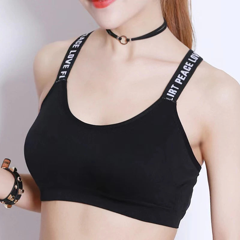 Peace Love Flirt Bra