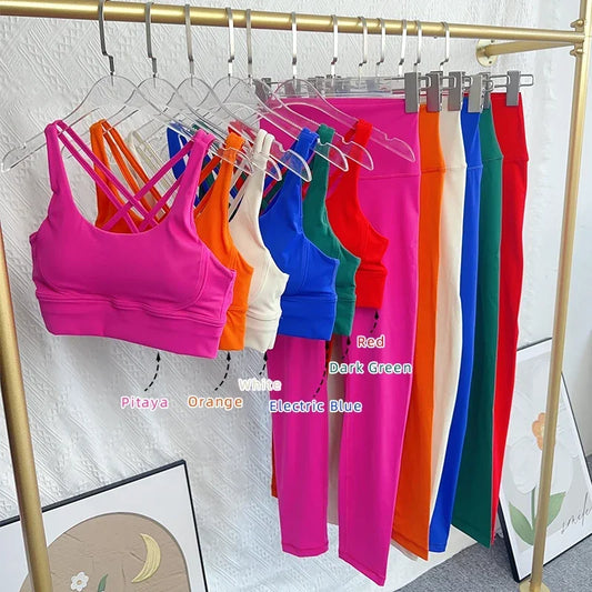 2 Piece Yoga Set Breathable Fitness