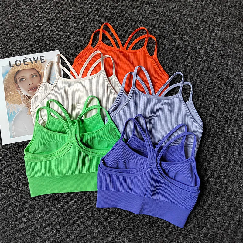 Women Sports Bra Seamless Beauty
