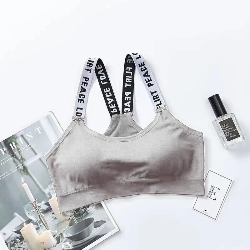 Peace Love Flirt Bra
