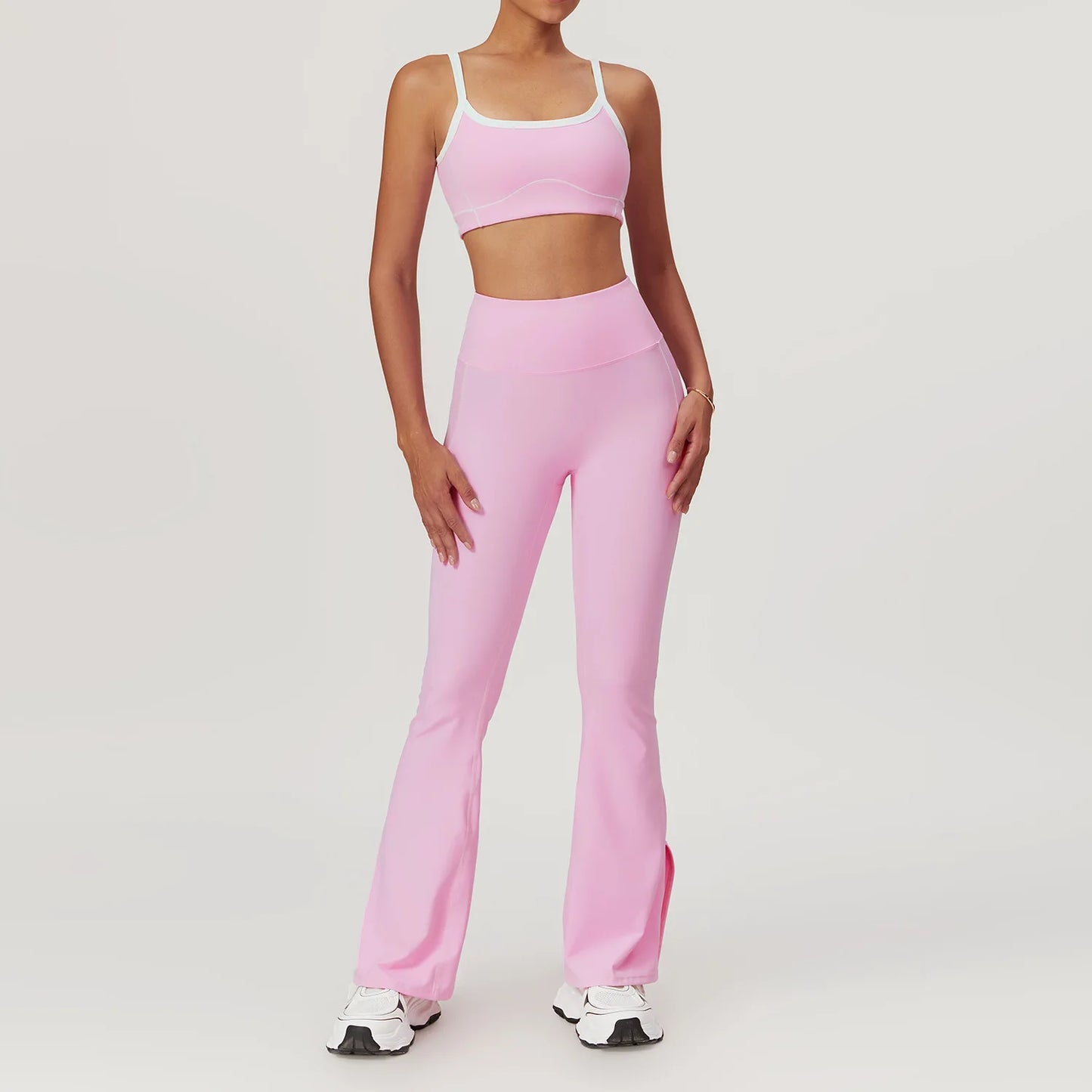 2PCS Yoga Set Women Clothes Workout Set Sportswear Gym Clothing