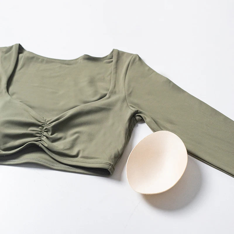 Long Sleeve Crop Top