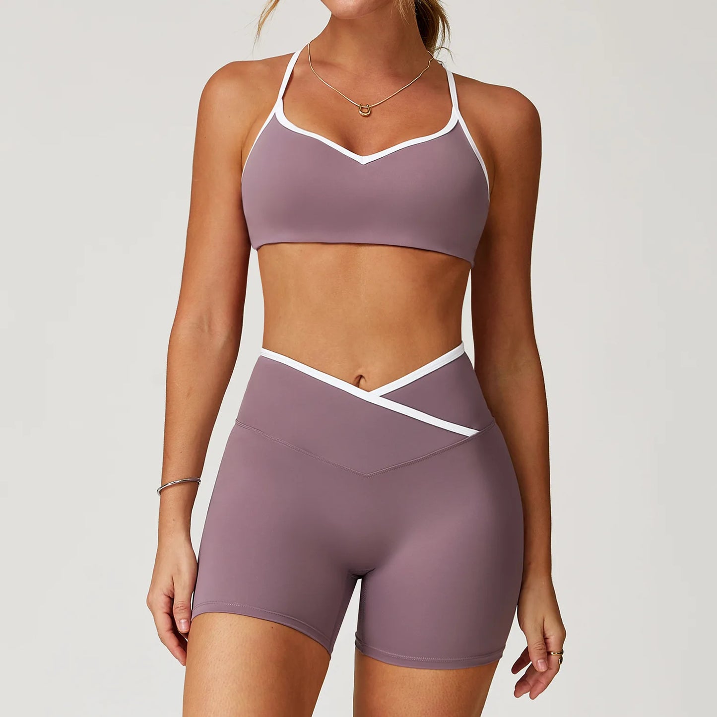 Yoga Set 2 Pieces Workout Tracksuit Sportswear