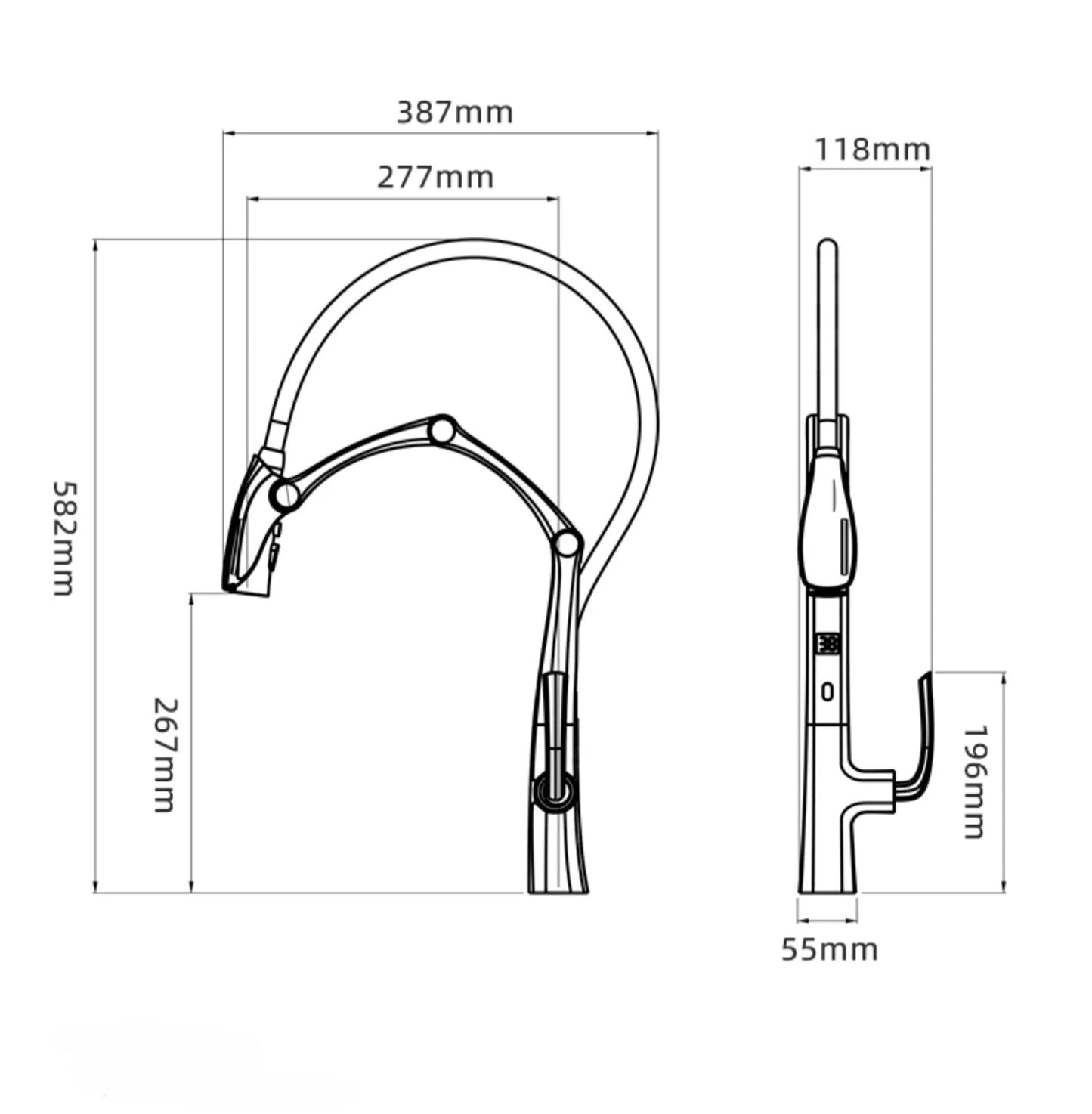 Digital Display Intelligent Water Tap