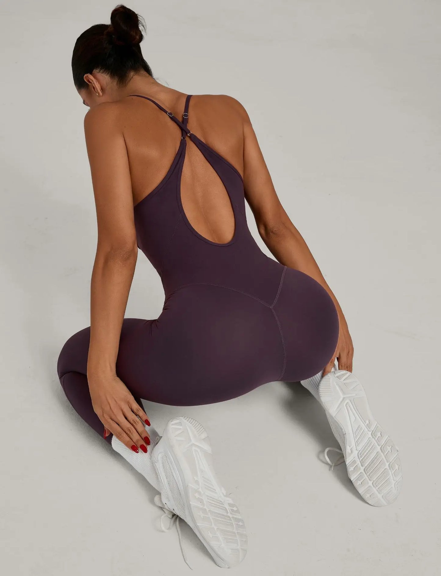 Women Yoga Backless Set Gym High Intensity Workout Clothing Seamless High Waist