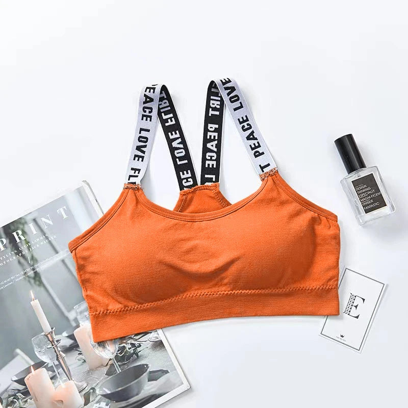 Peace Love Flirt Bra