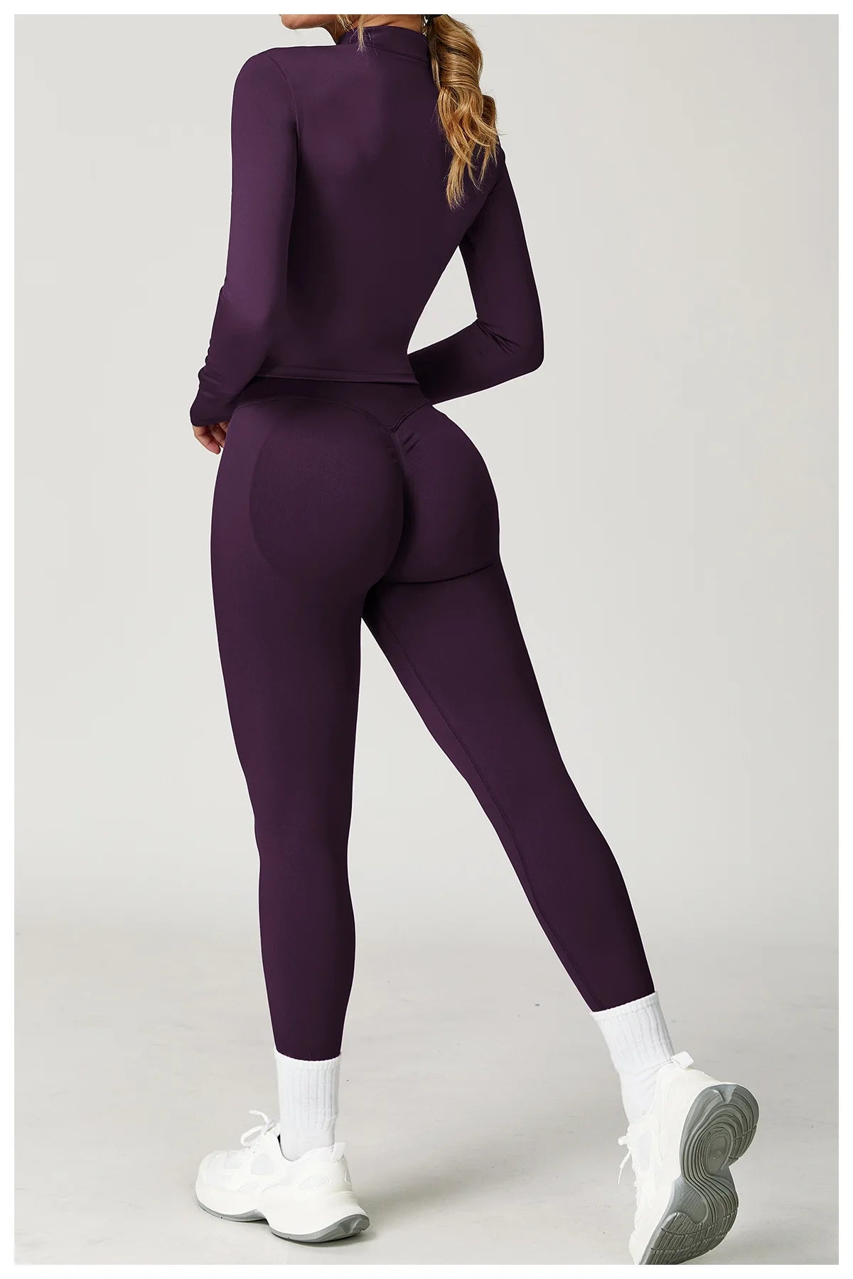 2PCS Yoga Suit Sports Set Women Gym Set