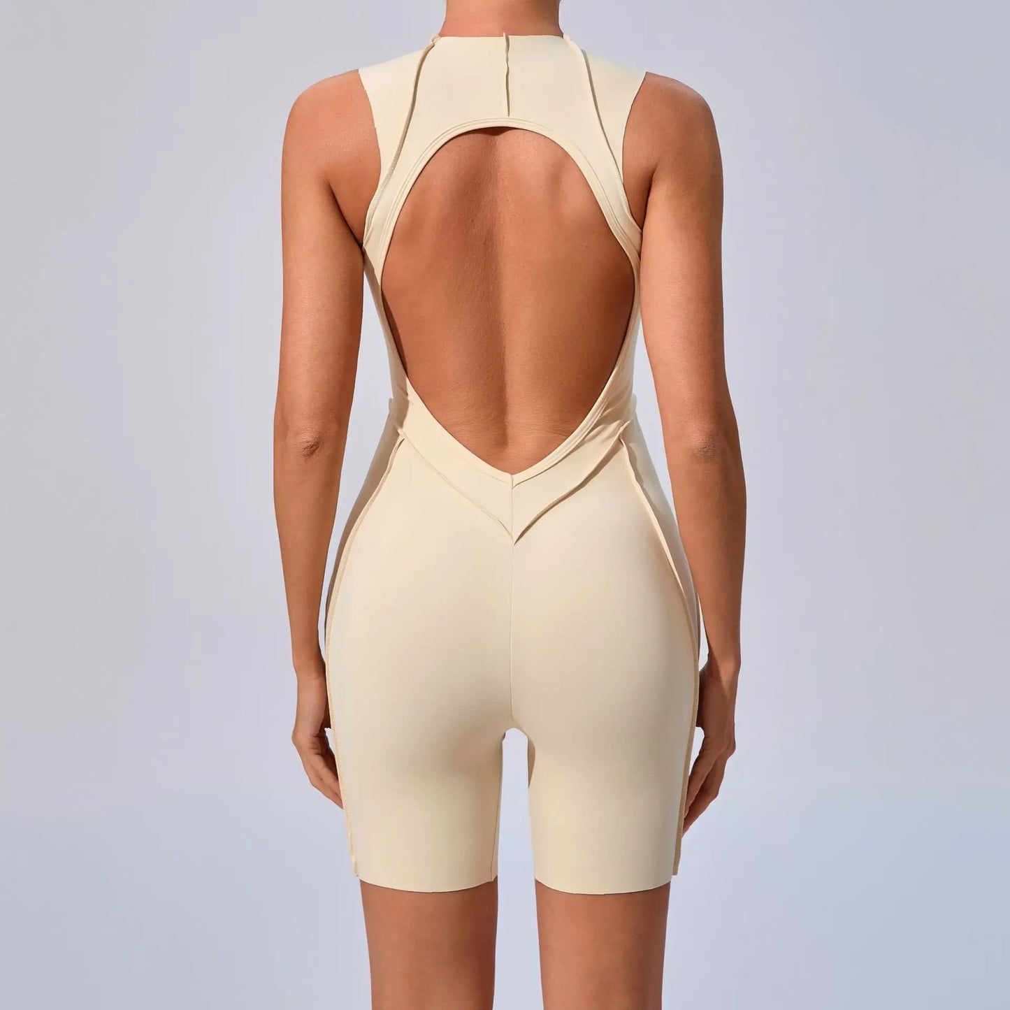 V Back Scrunch Sports Suit Women Gym
