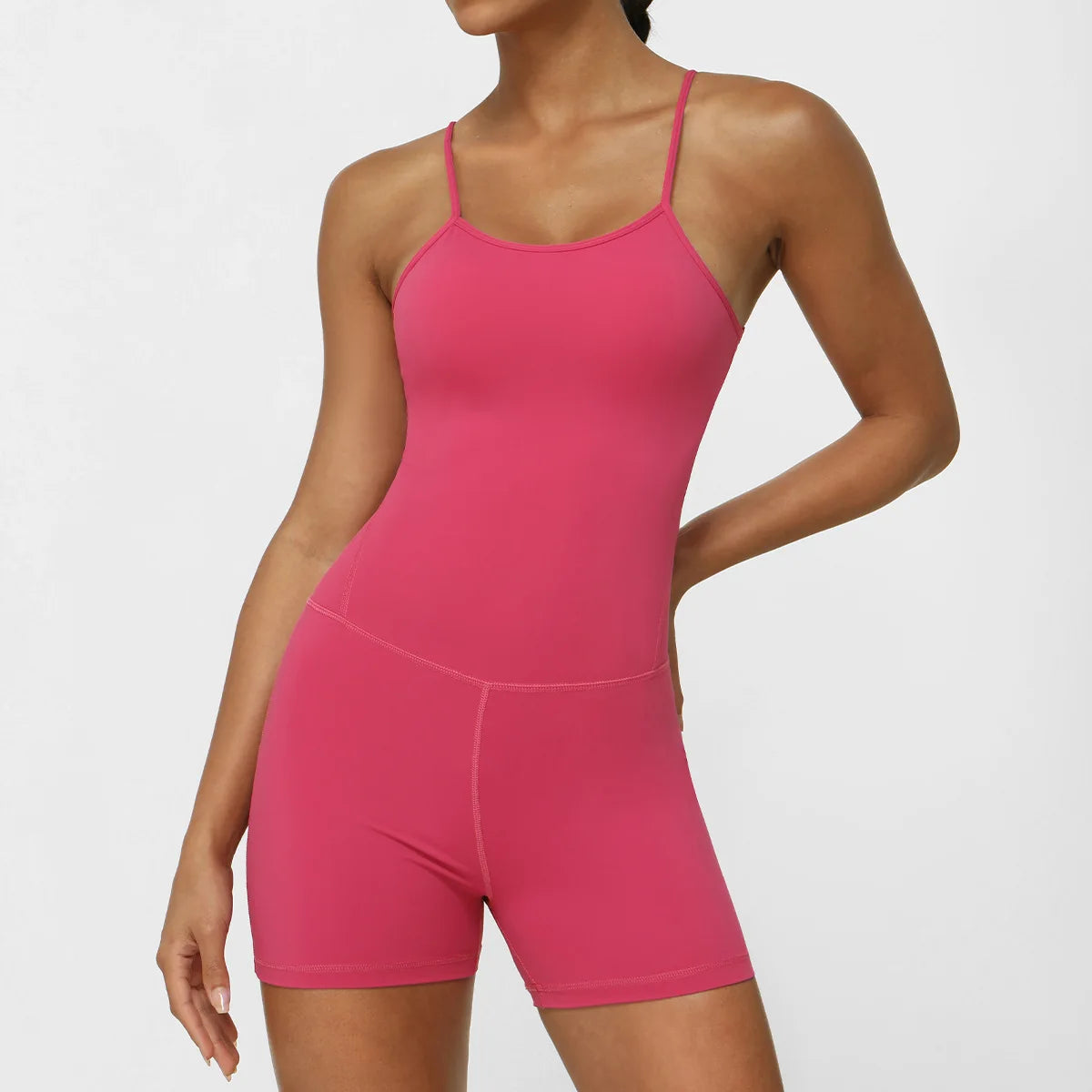 Gym Clothes Romper Backless Set Fitness Bodysuit