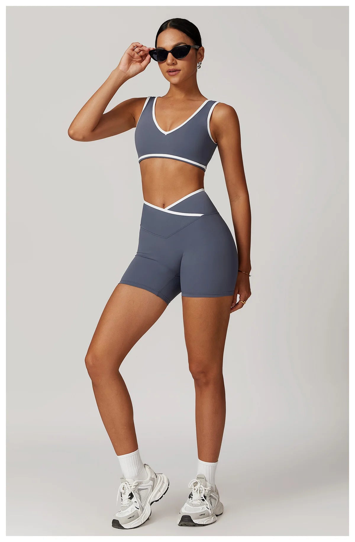 Yoga Set 2 Pieces Workout Outfit Fitness Sportswear