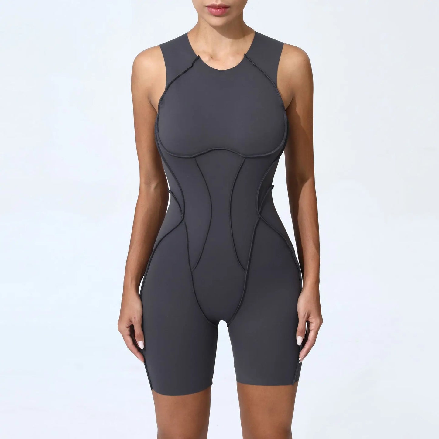 V Back Scrunch Sports Suit Women Gym