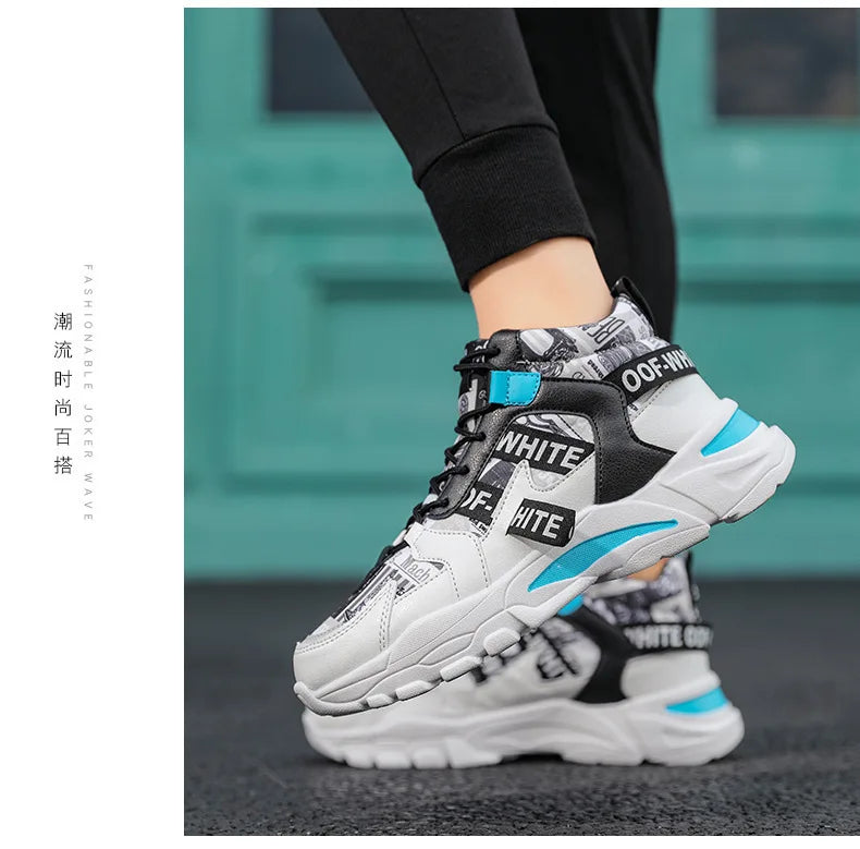 Fashion Platform Men Sport Shoes Casual Sneakers Couple Outdoor Breathable Lightweight  Running Shoes Women Tennis Shoes