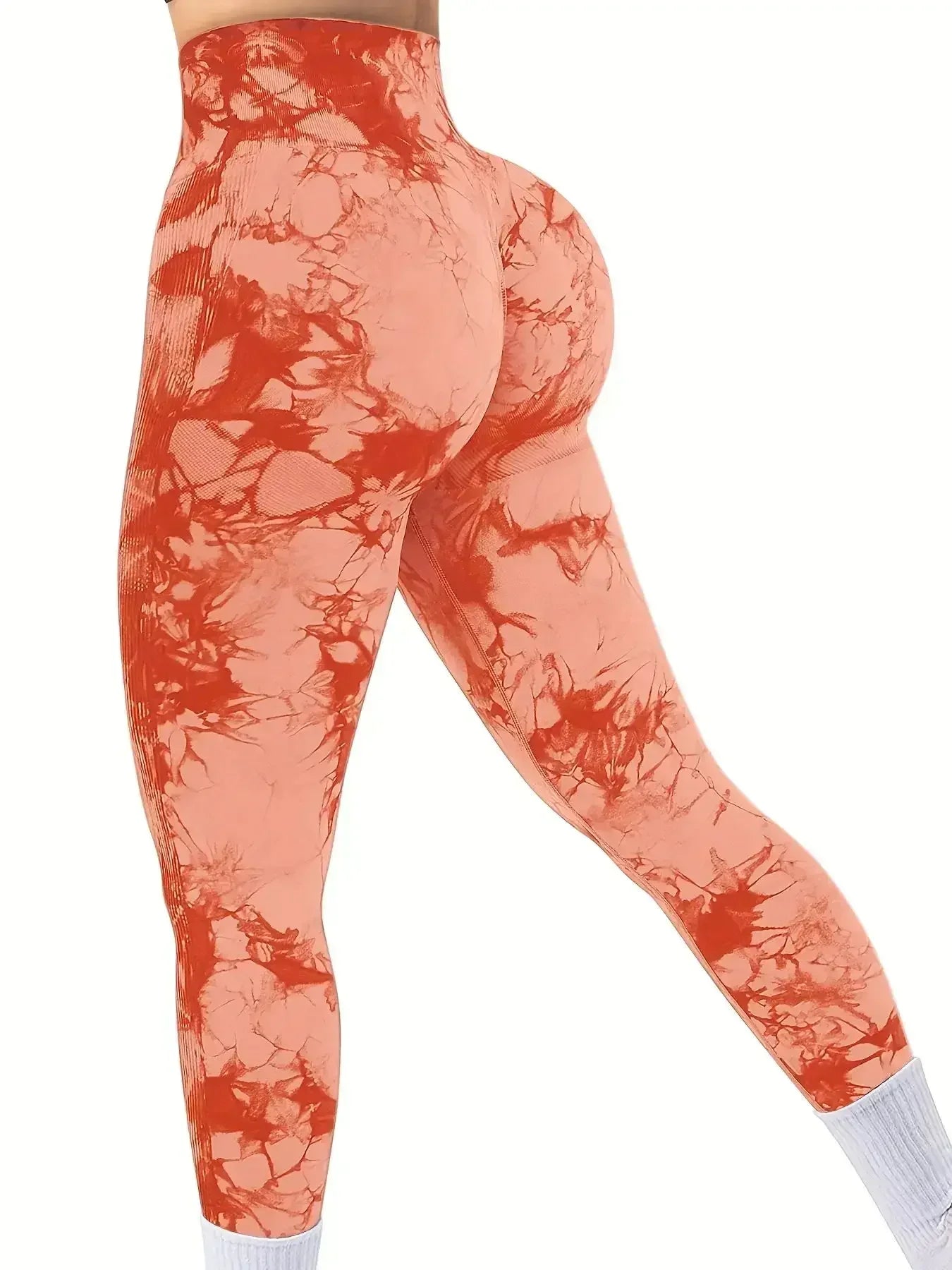 Tie-Dye Seamless Yoga Pants