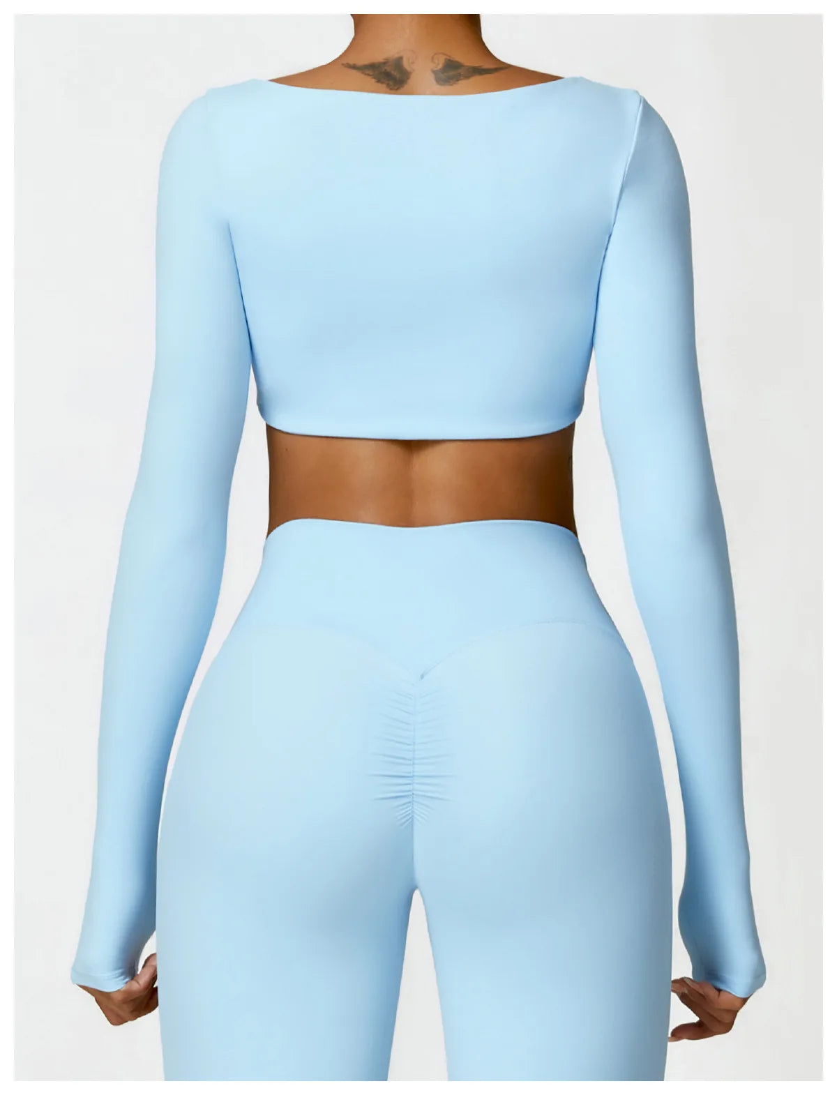 Casual Quick Dry Sports Crop Top