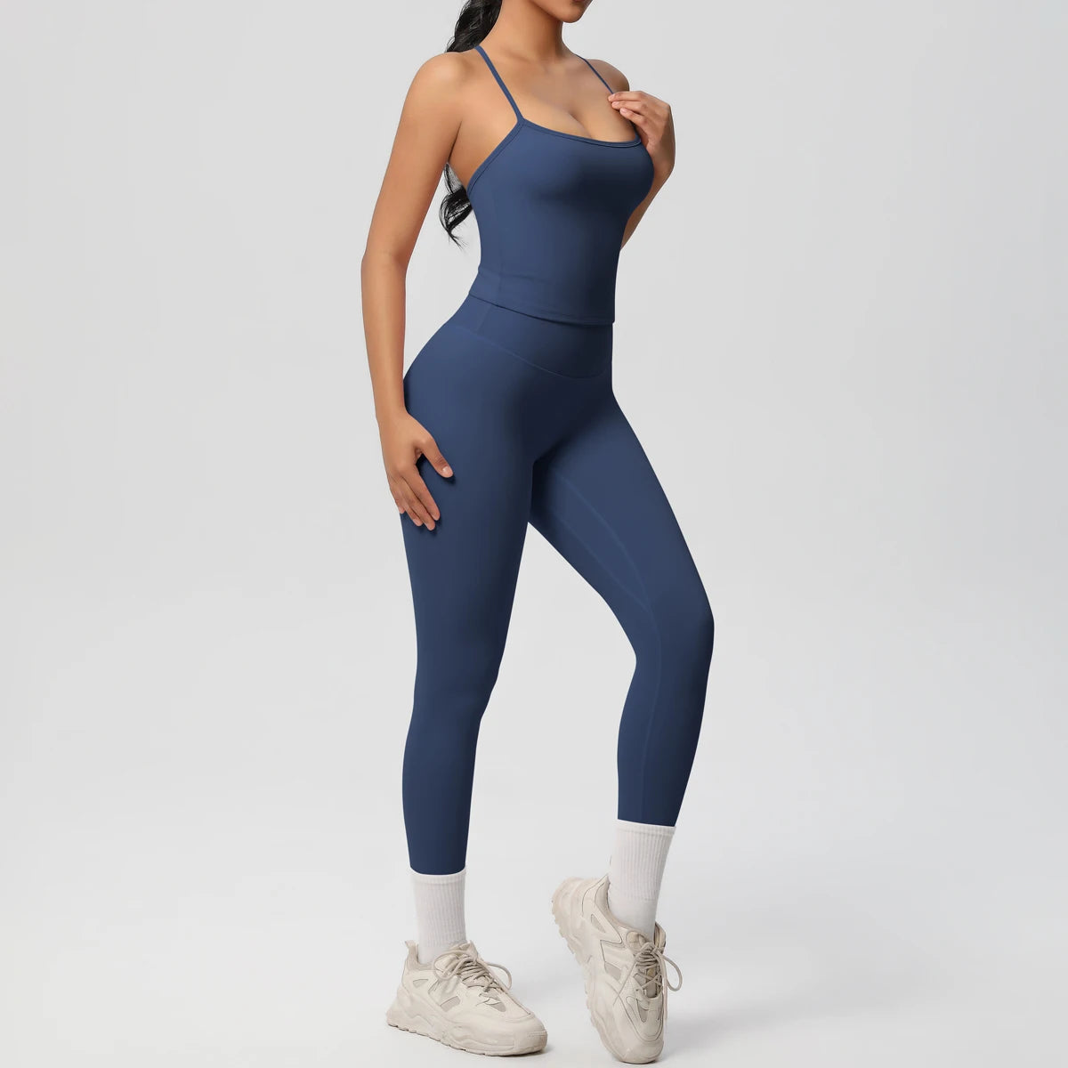 Yoga Top Set Fitness Gym Suit