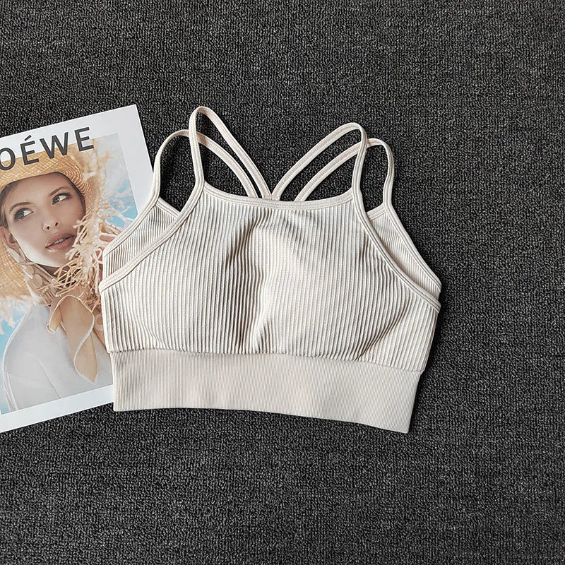 Women Sports Bra Seamless Beauty