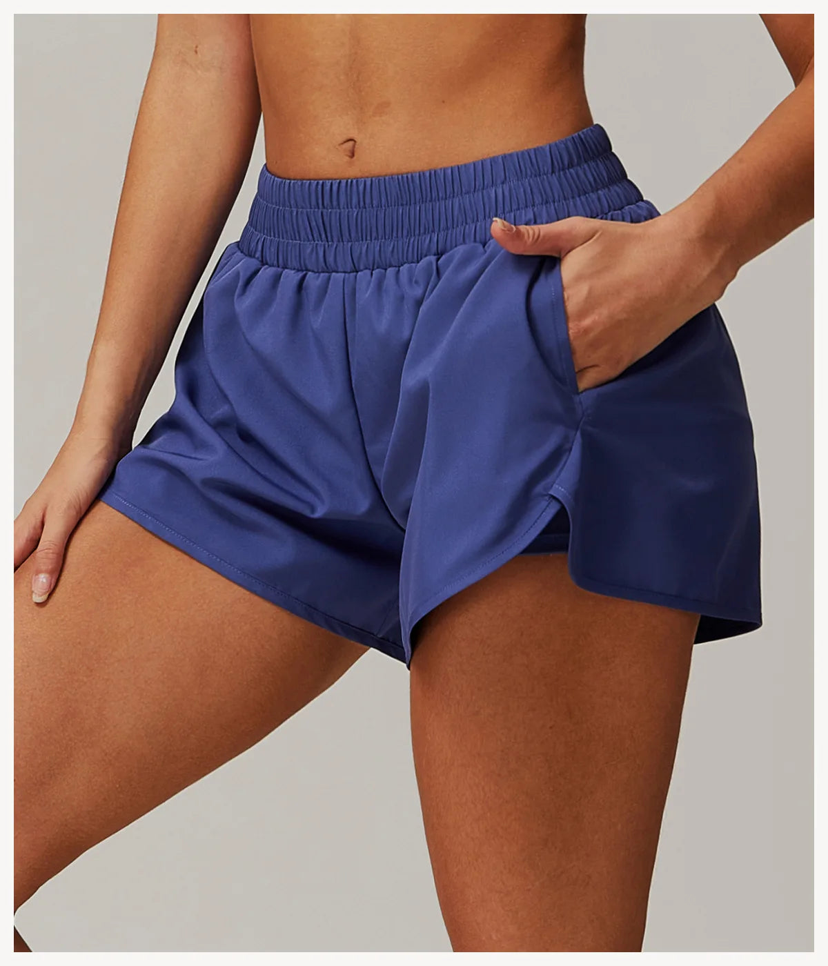 Yoga Shorts with pockets Women Fitness Elastic Cycling Running Workout Short Leggings Ladies Gym Sport Shorts Fitness Sportwear