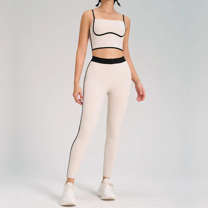 2PCS Sportswear Women Yoga Set Gym Sportswear Fitness