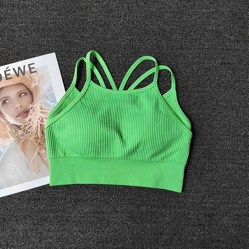 Women Sports Bra Seamless Beauty