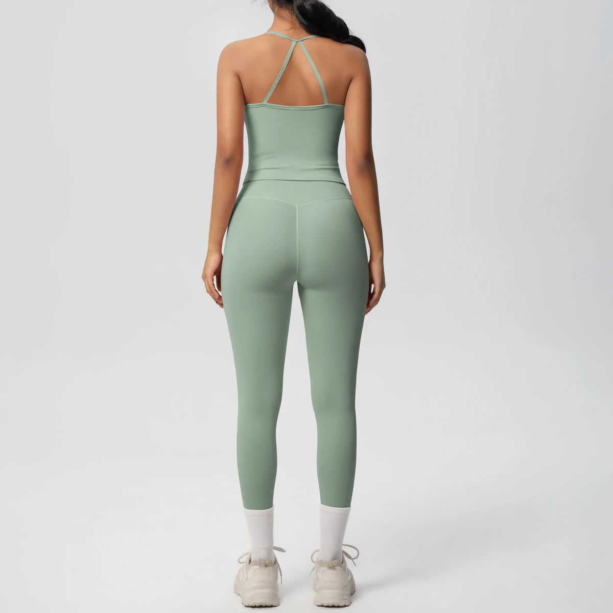 Yoga Top Set Fitness Gym Suit