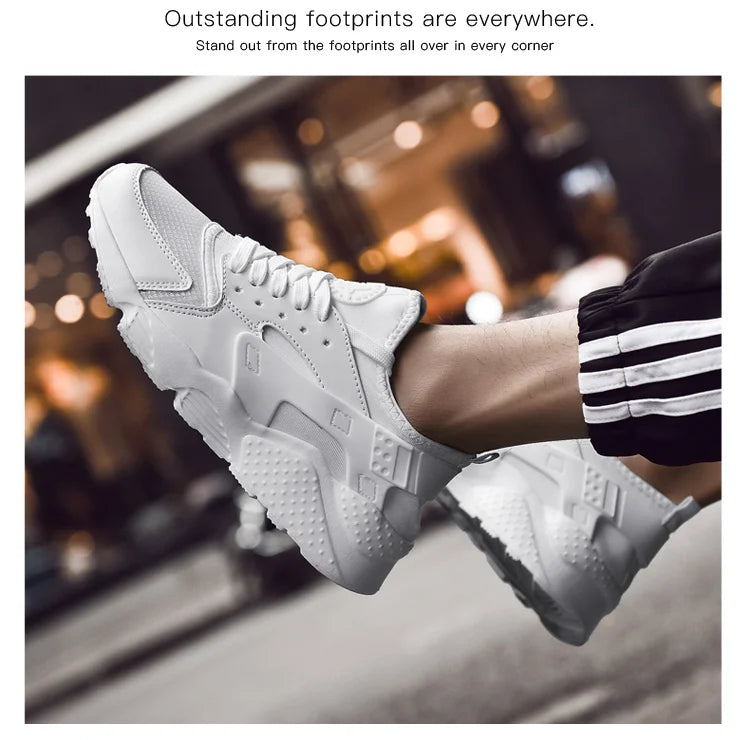 Unisex White Sneakers for Men Mesh Sports Trainers Running Shoes Husband 2021 Men's sneaker Women Flat zapatillas para hombre