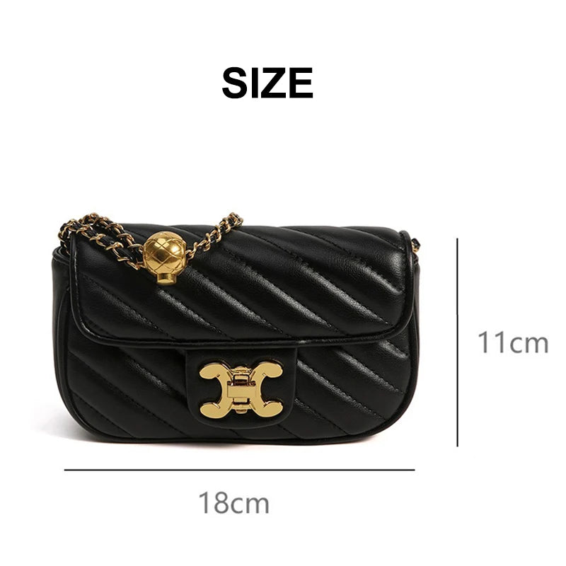 Women Shouder Bag Shoulder Strap Adjustable Ball Luxury Designer Bags Fashion Women's Crossbody Bag Female Handbags 8156