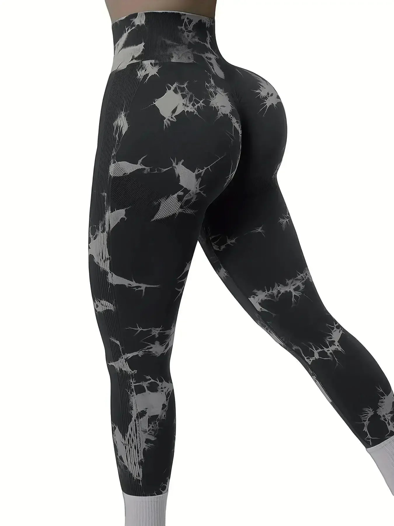 Tie-Dye Seamless Yoga Pants