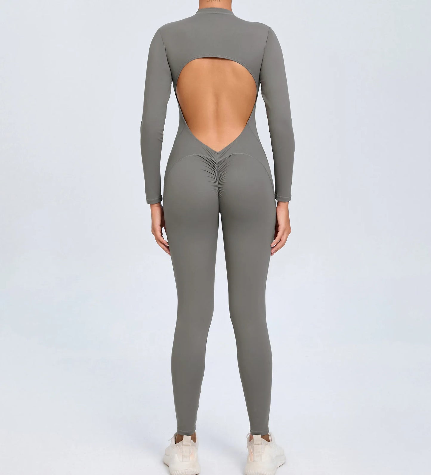 Backless Rompers Yoga Long Sleeved Women's Sportswear