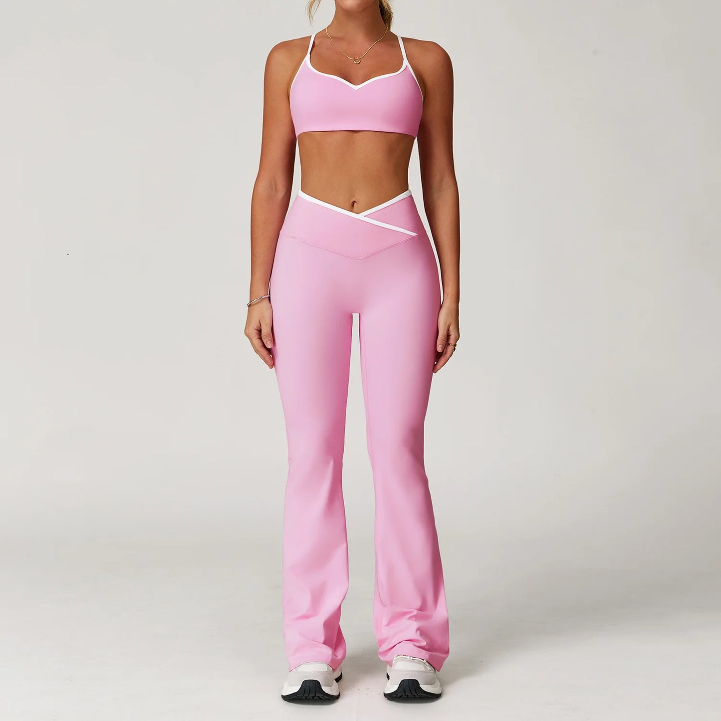 Yoga Set 2 Pieces Workout Tracksuit Sportswear