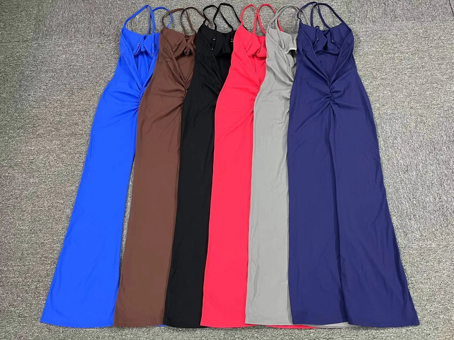 Sexy Back V Jumpsuit Gym Set Yoga Suit Sportswear Women