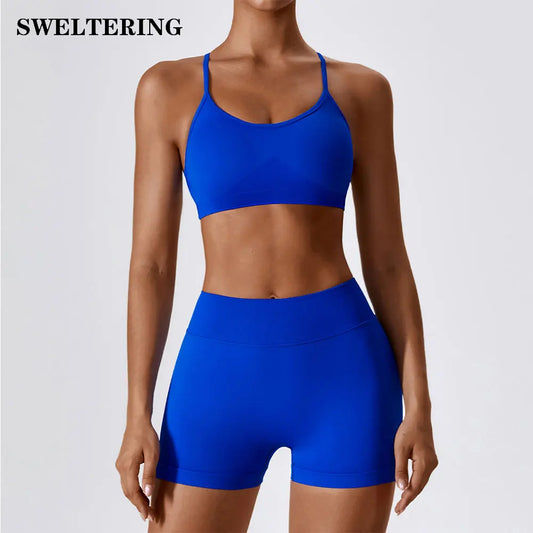 Seamless Yoga Set Gym Suit