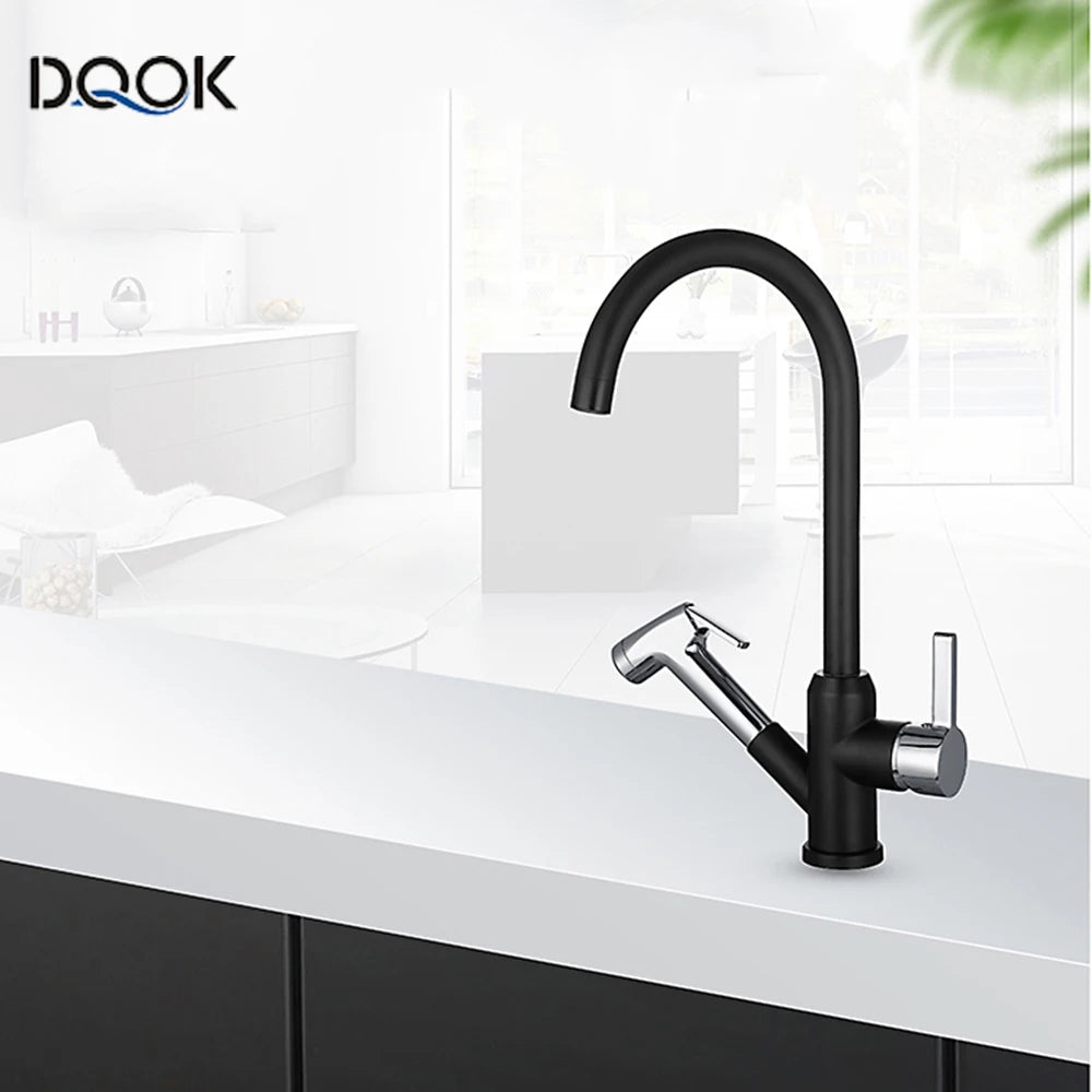 Flexible Pull Out Nozzle Kitchen Tap